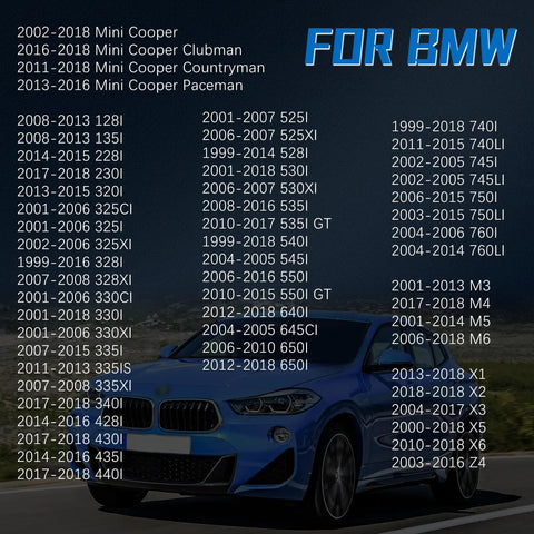 Fuel Cap Replacement For MINI Cooper And BMW Vehicles Including 128i 135i 228i 230i 320i 328i 330i 335i 430i 525i 528i 530i