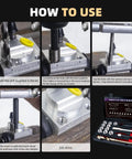 M14x1.5 Thread Repair Kit With Stainless Steel Inserts, Drill, Tap, Counterbore, Install Driver, Guides instructions