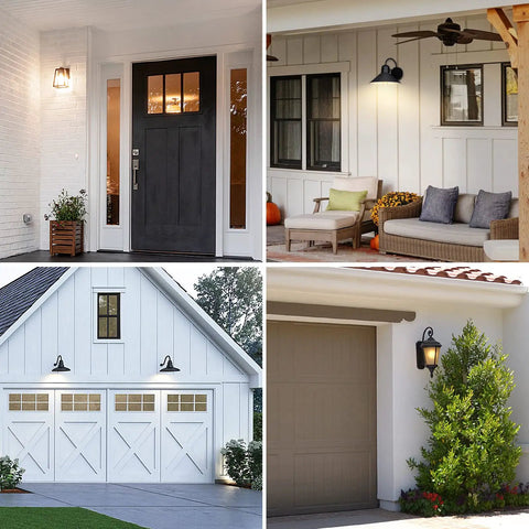 Dusk To Dawn Light Socket With Sensor And Timer, waterproof E26 conversion for outdoor porches, garages, patios in use