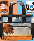 Insulated Picnic Backpack Lunch Box For Women And Men Spacious Tote Style Picnic Bag That Keeps Grub Cold Or Warm On The Go