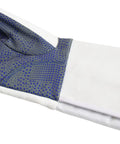 Left Hand Padded Fencing Glove For Foil Epee And Saber, Leather Sheepskin Mitt With Palm Padding, Size Small, close-up view