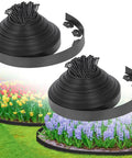 Two Inch By One Hundred Foot Landscape Edging Border With One Hundred Fifty Stakes Flexible Plastic Edging for garden beds