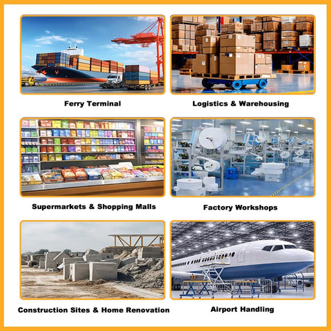 Heavy Duty Hydraulic Lift Platform For Factory Material Handling With One Touch Electric Control And 32 Foot Vertical Cargo Elevation in various industrial settings.