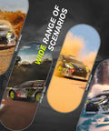 One Tenth Scale Brushless RC Car With Gyro And Four Wheel Drive Monster Rally Truck on diverse terrains