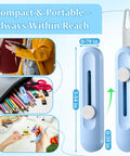 2 Pack Needle Threaders For Hand Sewing And Embroidery No Fuss Automatic Threader with retractable wire and finger grip