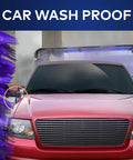 Ford F-150 1997-2004 6.34 Inch Short Antenna Mast Built Tough For All Weather Use Car Wash Proof visible in a wash