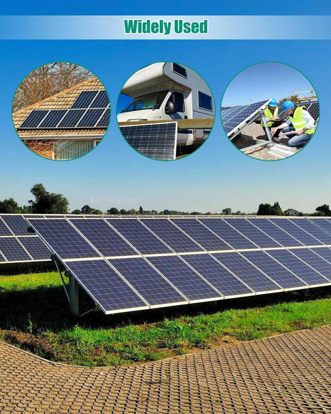 Widely used 63 Amp Solar Disconnect Switch DC Breaker Box With Surge Protector, installations on roof, RV, and field solar panels.