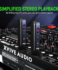 P3 Wireless XLR Bluetooth Receiver For Speakers, Audio Mixers, PA And DJ Systems With Rechargeable Battery on audio mixer