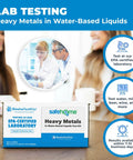 Heavy Metals Test Kit For Water Based Liquids Test Ten Metals At An EPA Certified Lab From Water To Beer, Wine, Juice