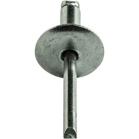 Premium Stainless Steel Pop Rivets 3/16 By 3/16 Inches 25 Pack With Large Flange Design Offers Kick Ass Holding Power For Quick Assembly On Brittle Or Soft Surfaces