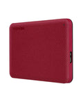 Dope 2TB Portable External Hard Drive With USB 3.0 Red Finish Fast Plug and Play Storage For Backups Password Protection Software And Windows PC Backup Slim And Stylish For Travel And Everyday Use