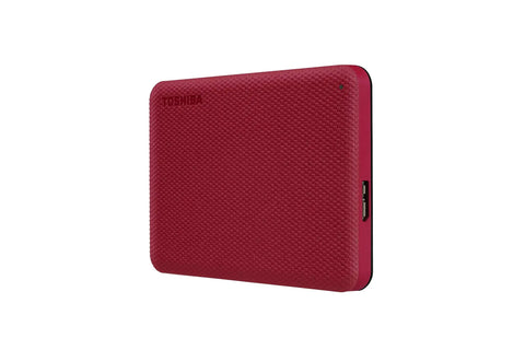Dope 2TB Portable External Hard Drive With USB 3.0 Red Finish Fast Plug and Play Storage For Backups Password Protection Software And Windows PC Backup Slim And Stylish For Travel And Everyday Use