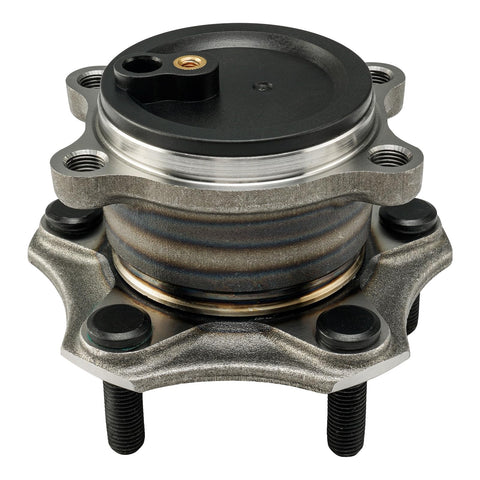 Rear Wheel Bearing And Hub Assembly For 2014 2015 2016 2017 2018 Mazda 3 5 Lug One Piece Exact Replacement Premium Steel
