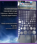 Blackout Light Blocking Sheets for Electronics and Appliances, Peel and Stick Two Sheets With Cuttable Uncut Sheet display