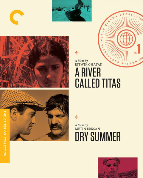 World Cinema Project Collection Featuring Touki Bouki, Redes, A River Called Titas, Dry Summer, Trances, The Housemaid Blu Ray And DVD Set cover.