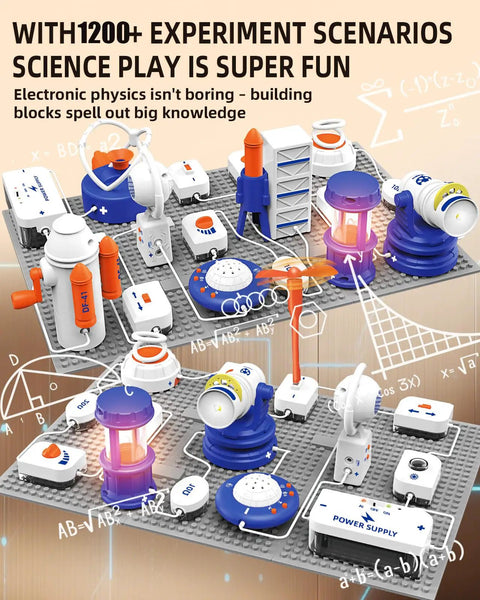 Awesome Electronics Lab Kit For Curious Kids With 66 DIY Circuit Parts 1200 Plus Projects Hands On STEM Toy Special Edition