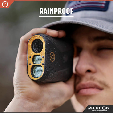 Built Ridiculously Tough Weatherproof Laser Rangefinder Featuring Fully Multicoated Optics And Rapid Scan Mode For Heavy Duty Precision On The Trail Or Driving Range No Sweat