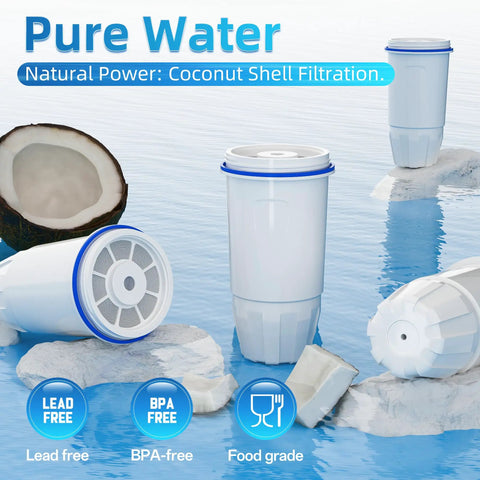 Water Filter Replacement For Zero Water Pitchers And Dispensers With Multistage Filtration Reducing Lead TDS PFOA PFOS Chlorine