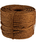 Half Inch Manila Rope 600 Feet Twisted Three Strand Natural Fiber For Landscaping, Crafting And Diy Projects