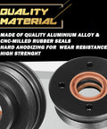 Tilt Cap And Gland With Seals For Large V6 Outboard Tilt Cylinder End Cap 61A-43811-00-00 displaying material quality.