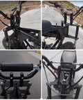 7/8 Inch Handlebar Risers Clamp for Dirt Bikes and Mini Bikes, Black Heavy Duty Aluminum, Installed on 22mm Mount Razor MX Series
