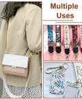 Sturdy Metal Swivel Snap Hooks Bulk Kit With D Rings And Quick Slide Buckles For Keychains Purse Straps Dog Collars And Craft Projects displayed with bag and accessories.
