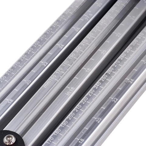 Close-up of measurement markings on Bike Wheel Weaving Stand Pro Repair Tools For Wheel Set Tuning And Spoke Braiding Table.