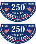 USA 250th Anniversary Flag 1.5x3 Ft Outdoor Yard Decor Flag Banner With Brass Grommets for Patriotic Celebrations