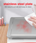 Cleaning a stainless steel plate of Pro Grade Ultra Precise Lab Scale 5000G X 0.01G Digital Balance With 0.01G Accuracy For Lab Use