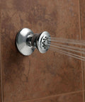 Chrome Shower Body Spray For M PACT System Single Spray Pattern Upgrade For Your Bath 2.56 Inch Flange 1.97 Inch Face