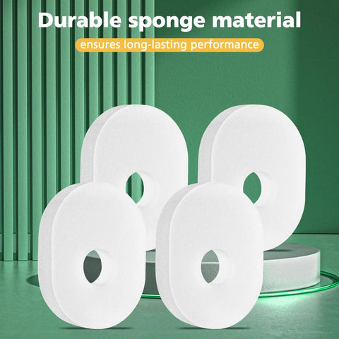 Four Pack Filter Replacement For Rocket Ultra-Light Vacuum Beef Up Suction And Keep Air Clean Foam And Felt Filter Kit HV300 HV300W HV301 HV302 HV303 HV305 HV307 HV308 HV310 UV450 displayed on green background