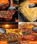 Digital Meat Thermometer Instant Read In 1 Second For Grilling, BBQ, Frying, Candy, Turkey And More With IP67 Waterproof