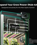Four Outlet Smart Automation Expansion Module For Indoor Grow Rooms That Plugs Straight Into Your Climate Controller And Gives You Dope Extra Power Ports For Every Setup inside Mars Hydro iControl setup.