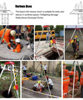Darn Sturdy Portable Emergency Rescue Tripod With 30 Meter Winch And Legit Aluminum Frame For Deep Well Sewer And Tight Job Sites 440 Lbs Heavy Duty Adjustable Rope System in various rescue scenarios.