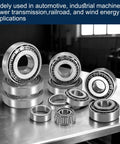 Beefy Heavy Duty Tapered Roller Bearing Cone And Cup Set For 30mm Bore 62mm OD 21.25mm Thick Chrome Steel ABEC3 on metal table