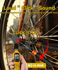 32 Piece Bike Torque Wrench Set With One Quarter Inch Drive Click Wrenches And Bit Kit showing audible feedback feature.
