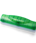 Translucent Plastic 3 Hole Punch With 8 Sheet Capacity For Quick Office Paper Punching In Red Blue And Green Assorted Colors Dope Desk Organizer