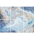 Game Changing Decorative Acoustic Wall Panels For Living Room Noise Block Sound Absorbing Foam Boards To Knock The Room Echo And Keep The Digs Vibe Tight While Squashing Reverberation Effortlessly in abstract blue patterns.