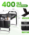 2-In-1 Garden Kneeler And Seat For Seniors And Garden Lovers, Heavy-Duty Foldable Bench With 400 Lb Capacity, tool pouch shown