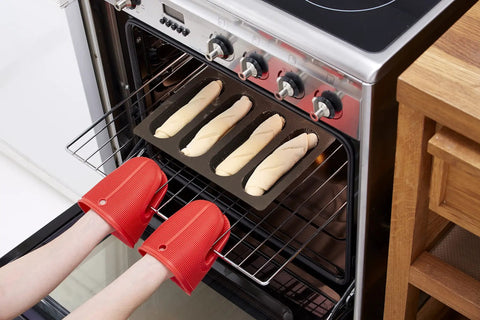 Brown Bread Making Kit For Home Bakers No Fuss Kneading With Built In Steam Circulation Bake In The Same Bowl Or Shape Fresh Baguettes