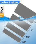 23 Gauge Headless Pin Nail Set Stainless Steel 5/8 Inch 3/4 Inch 1 Inch One And Three Eighths Inch 4000 Pack Pro Grade For Trim Work Cabinetry Crafts And Finish Projects Rustproof Woodworking Nails size chart