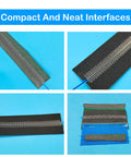 12 Piece Conveyor Belt Lacing Fasteners With Stainless Steel Wire Hook Pins for PVC PVK PU Lightweight Belts, close-up on installation