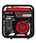 Front view of 4500 Watt Portable Generator With Carbon Monoxide Alarm And Inverter Technology For Home Use Emergency Power And Camping Trips