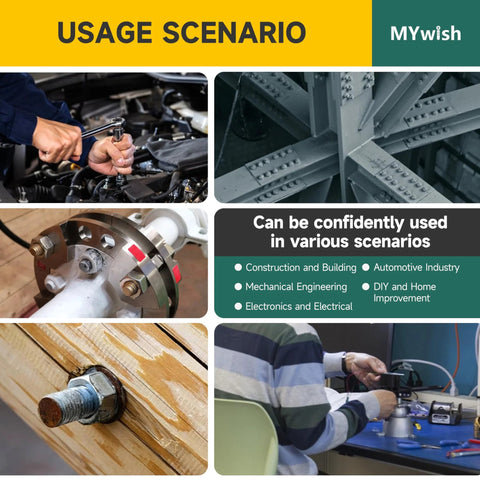 304 stainless steel hex bolt kit usage scenarios in DIY, automotive, construction, and engineering projects for reliable fastening solutions.