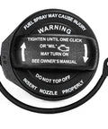 VW Gas Cap Replacement Fits 2006 2010 Passat 2009 2018 Tiguan 2009 2017 CC 2007 2016 Eos With Tight Seal Fuel Tank Cap Close-up
