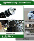 Upgraded Golf Cart Front And Rear Shock Absorber Kit For Club Car DS Precedent Tempo Lifted Models off-road applications