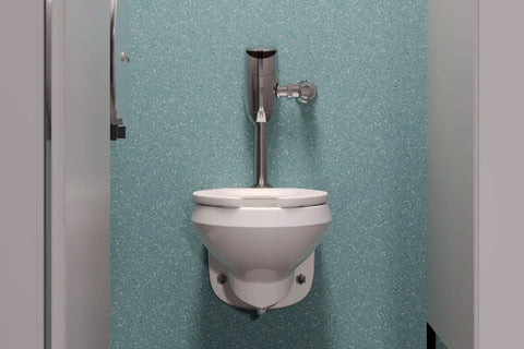 1.6 GPF Top Mount Exposed Sensor Flush Valve For Water Closet With Gear-Driven Ceramic Cartridge, Hydropower, AV Diaphragm, HydroX Power Technology Delivers Renewable, Low-Maintenance Performance on wall-hung toilet