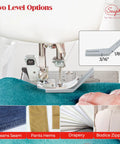 Bulky Fabric Hump Jumper Sewing Tool For Buttons And Denim Hemming Keeps Stitches On Point With Adjustable One Eighth Inch Height
