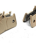 Heavy Duty Sintered Metal Disc Brake Pads In Two Pairs, showcasing rugged design for Shimano Grimeca and Hope rotors.