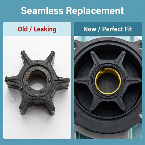 Water Pump Impeller Replacement Kit for Mercury Mariner Outboard Motors 35 40 45 50 60 70 HP Ready To Drop In Direct Replacement for OEM 47 89983 47 89983T Fits Mercury 40 HP